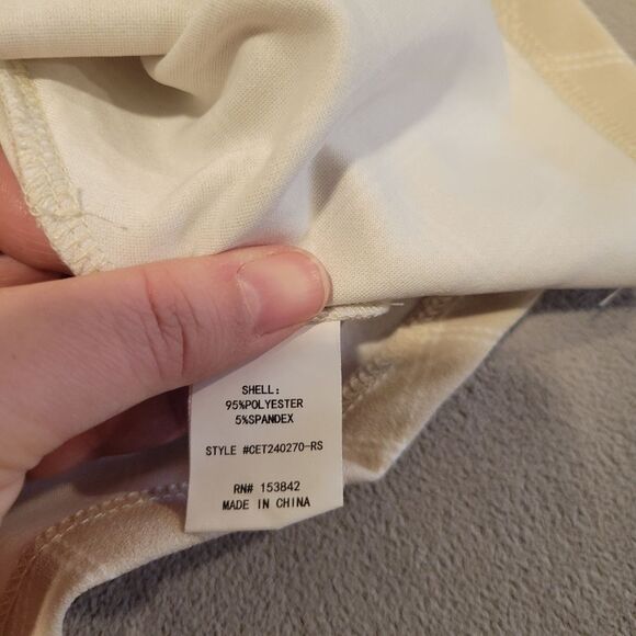 Melloday Plaid Women Blouse Top Size Medium - Picture 6 of 7